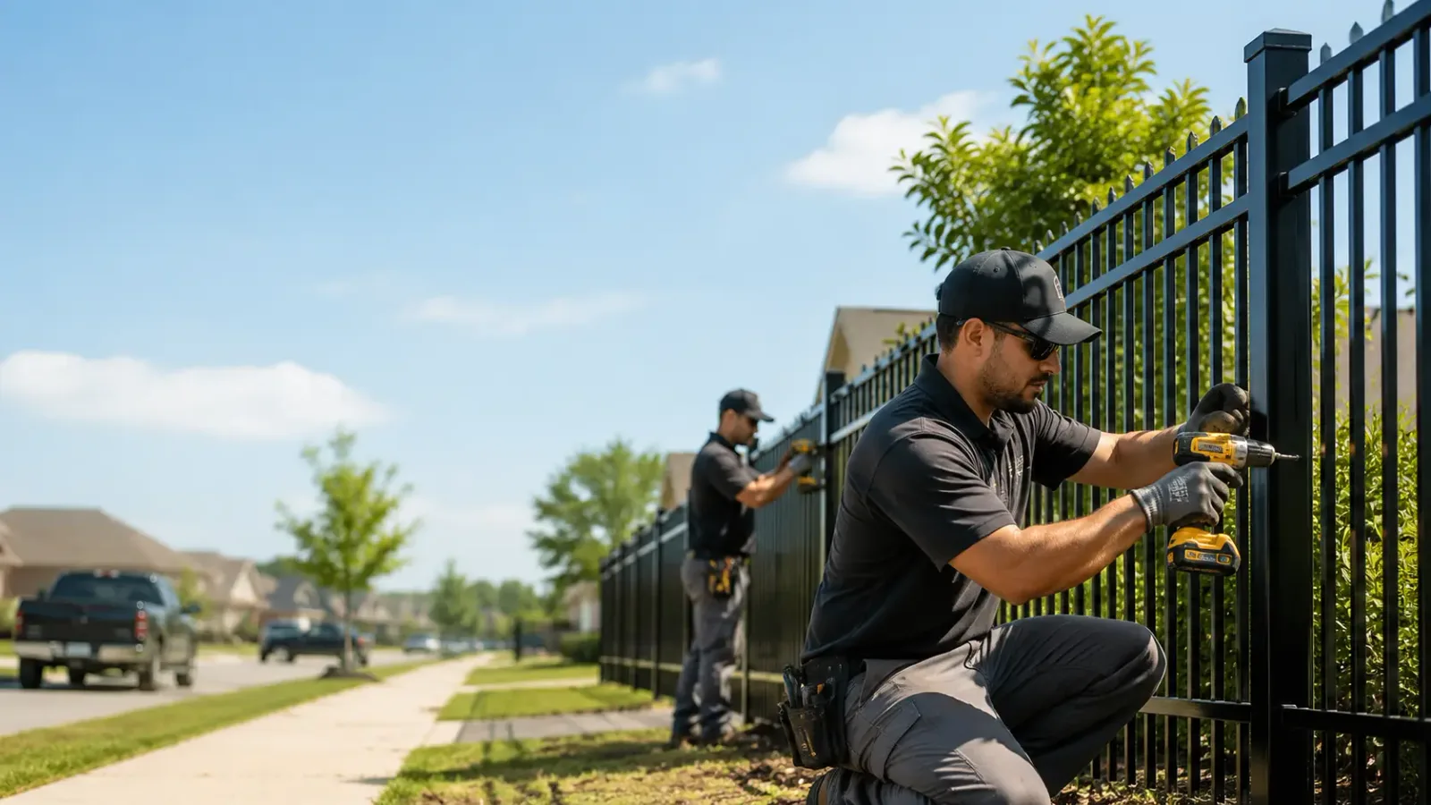 Metal Fence Installation in Selma, IN